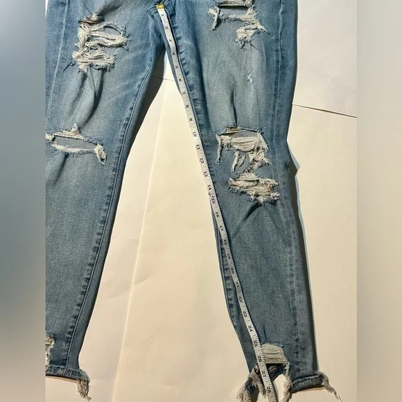 Women’s Hi Rise Jegging Light Blue Denim Jeans - Picture 3 of 13